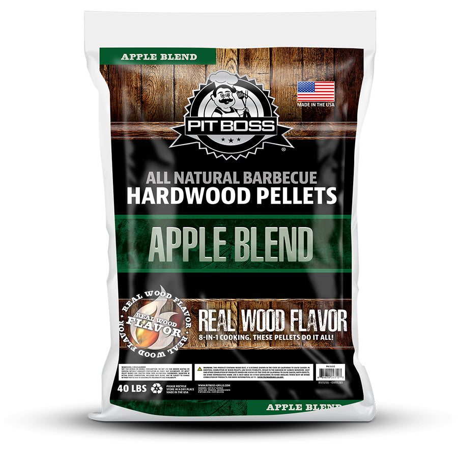 Pit Boss 40 lb Apple Blend Hardwood Pellets