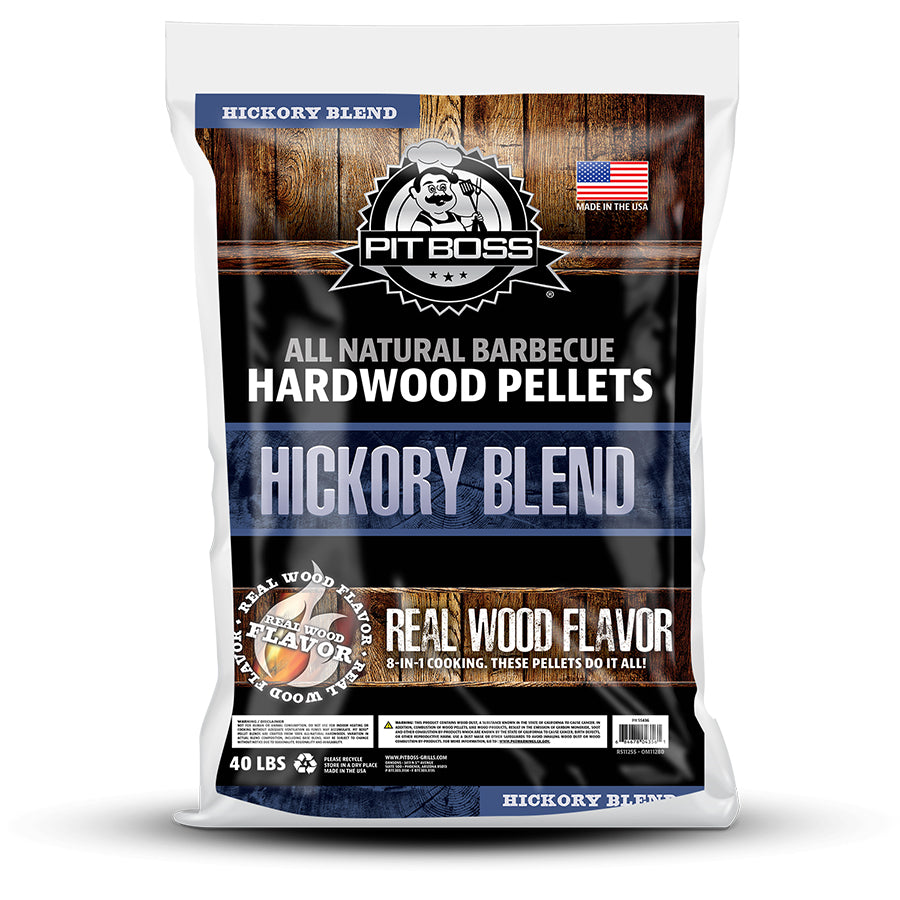 Pit Boss 40 lb Hickory Blend Hardwood Pellets