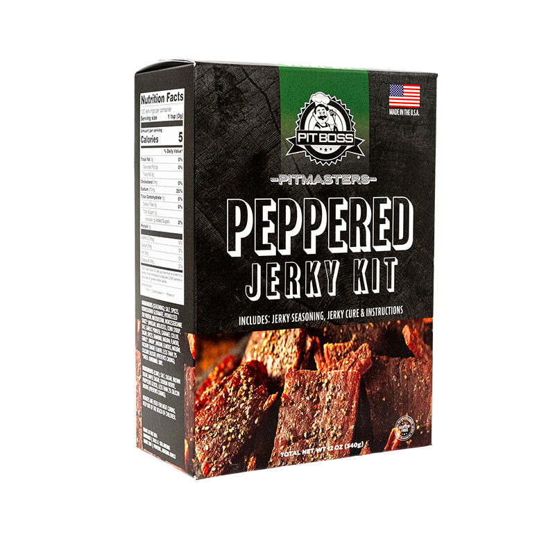 Pit Boss Peppered Jerky Kit