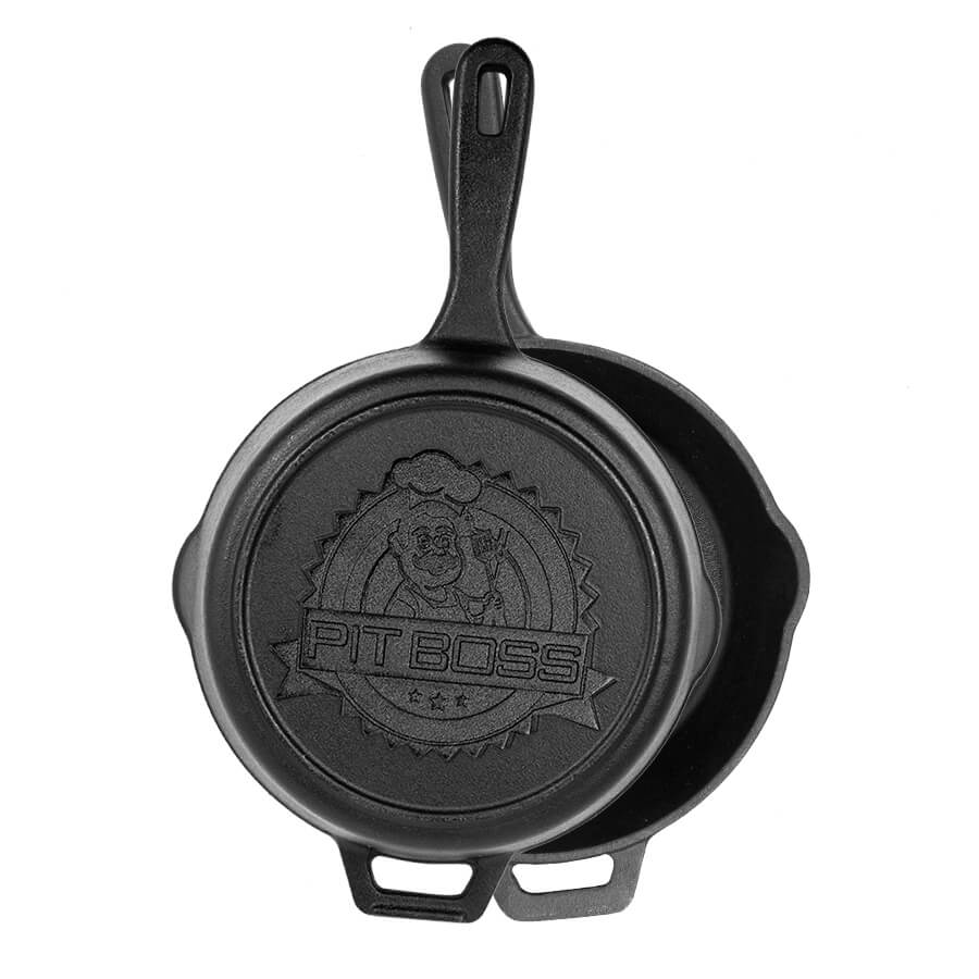 Pit Boss 14in Cast Iron Deep Skillet with Lid