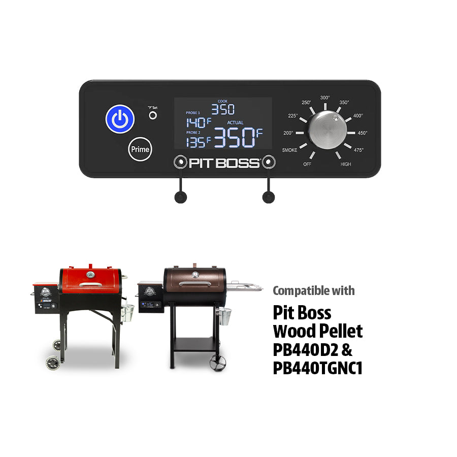 Pit Boss Replacement Control Board - PB Rectangle Analog (AC03P19-01B)