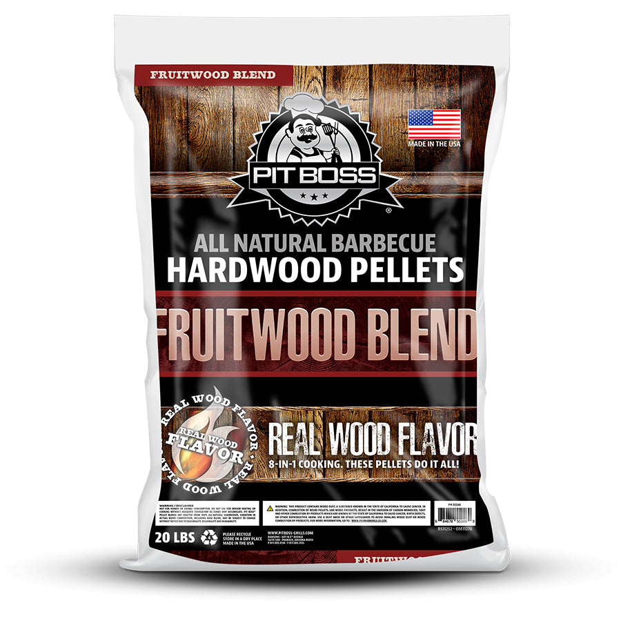 Pit Boss 20 lb Fruitwood Blend Hardwood Pellets