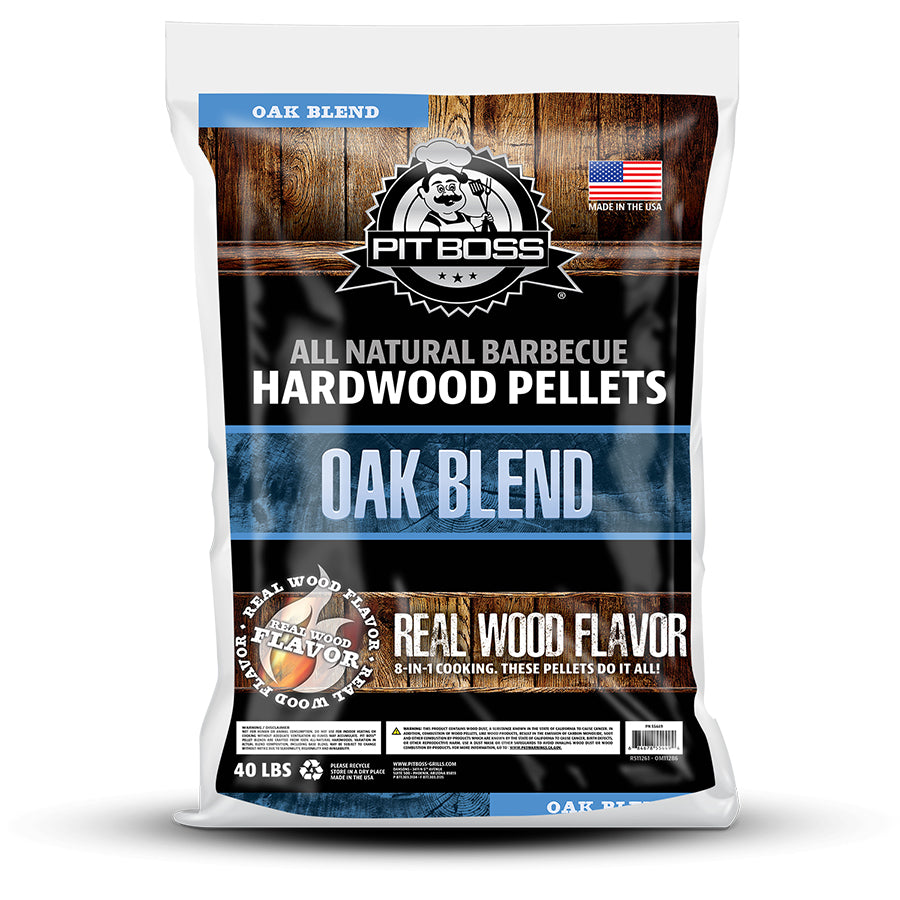 Pit Boss 40 lb Oak Blend Hardwood Pellets