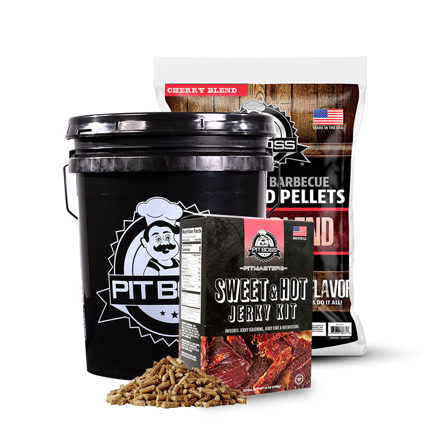 Pit Boss Pitmaster Sweet & Hot Jerky Bucket Kit