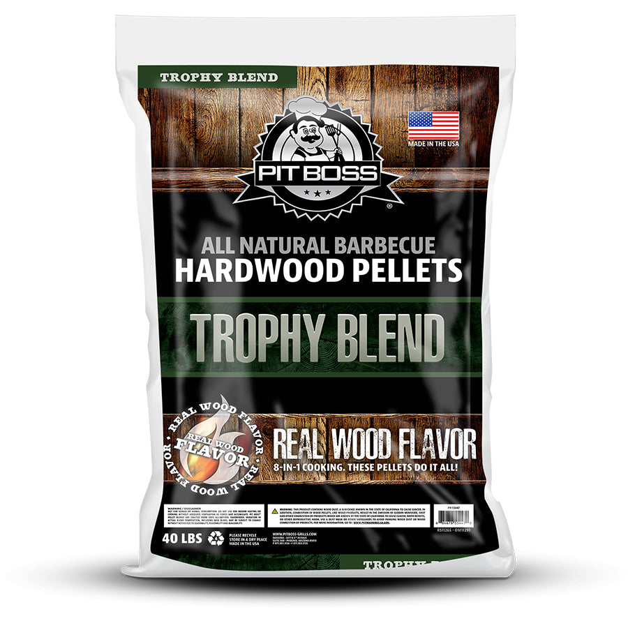 Pit Boss 40 lb Trophy Blend Hardwood Pellets