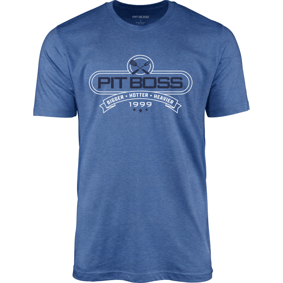Pit Boss Tools of the Trade Men’s T-Shirt - Royal Heather