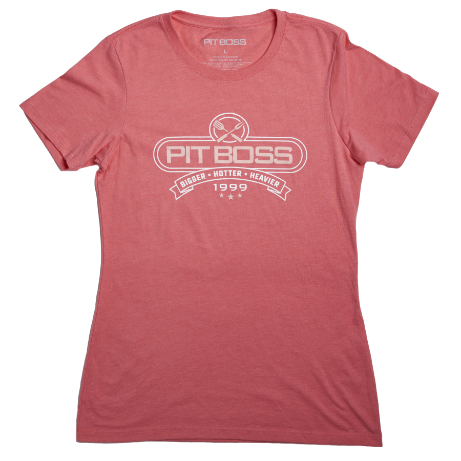 Pit Boss Tools of the Trade Women’s T-Shirt - Pink Lemonade Heather